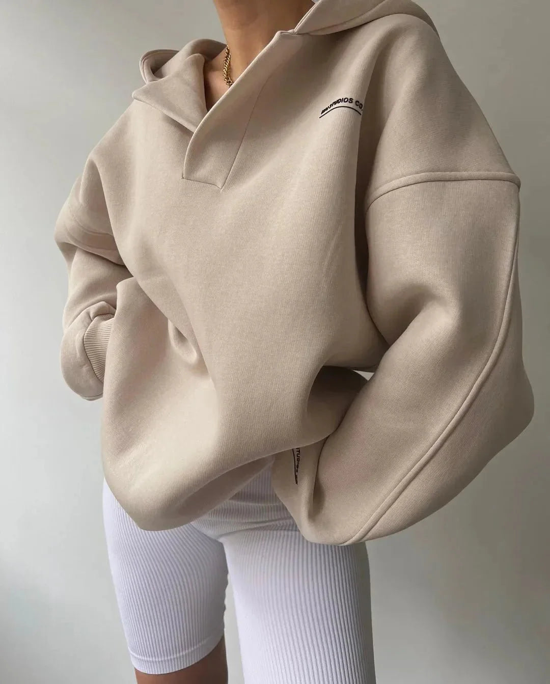 Candice | Women's Oversized Pullover Hoodie - Image 12