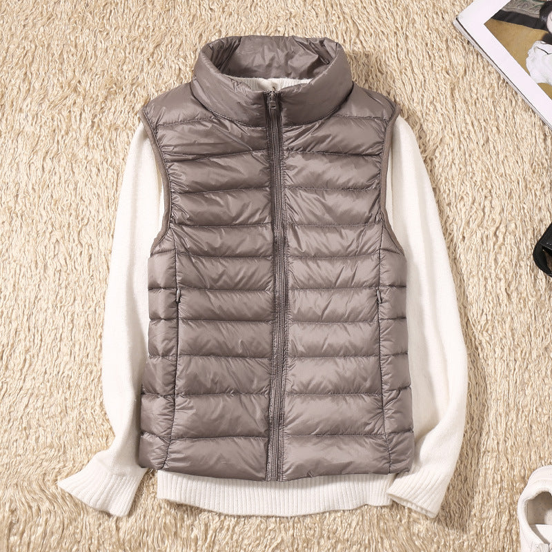 Lola | Women's Lightweight Quilted Puffer Vest - Image 2