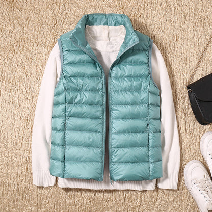 Lola | Women's Lightweight Quilted Puffer Vest - Image 8