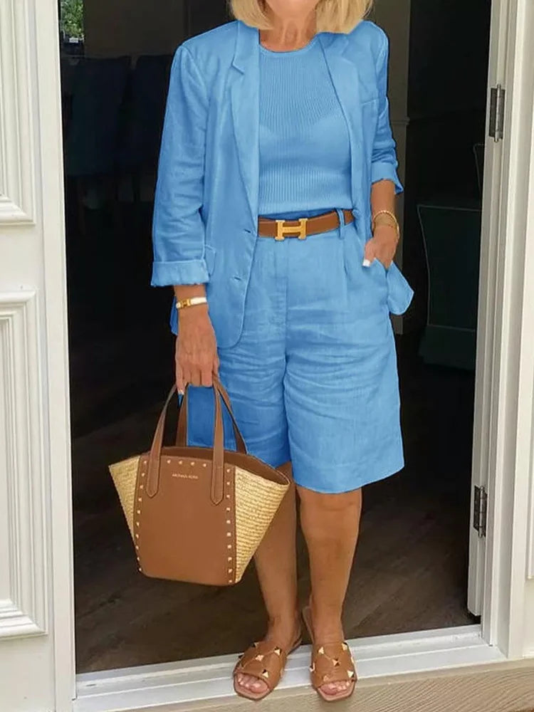 Ava | Effortless Casual Summer Set for Comfort and Style - Image 3